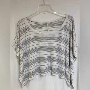 Bella D Striped Shirt